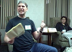 Alex Wilson reading at Wiscon 2008